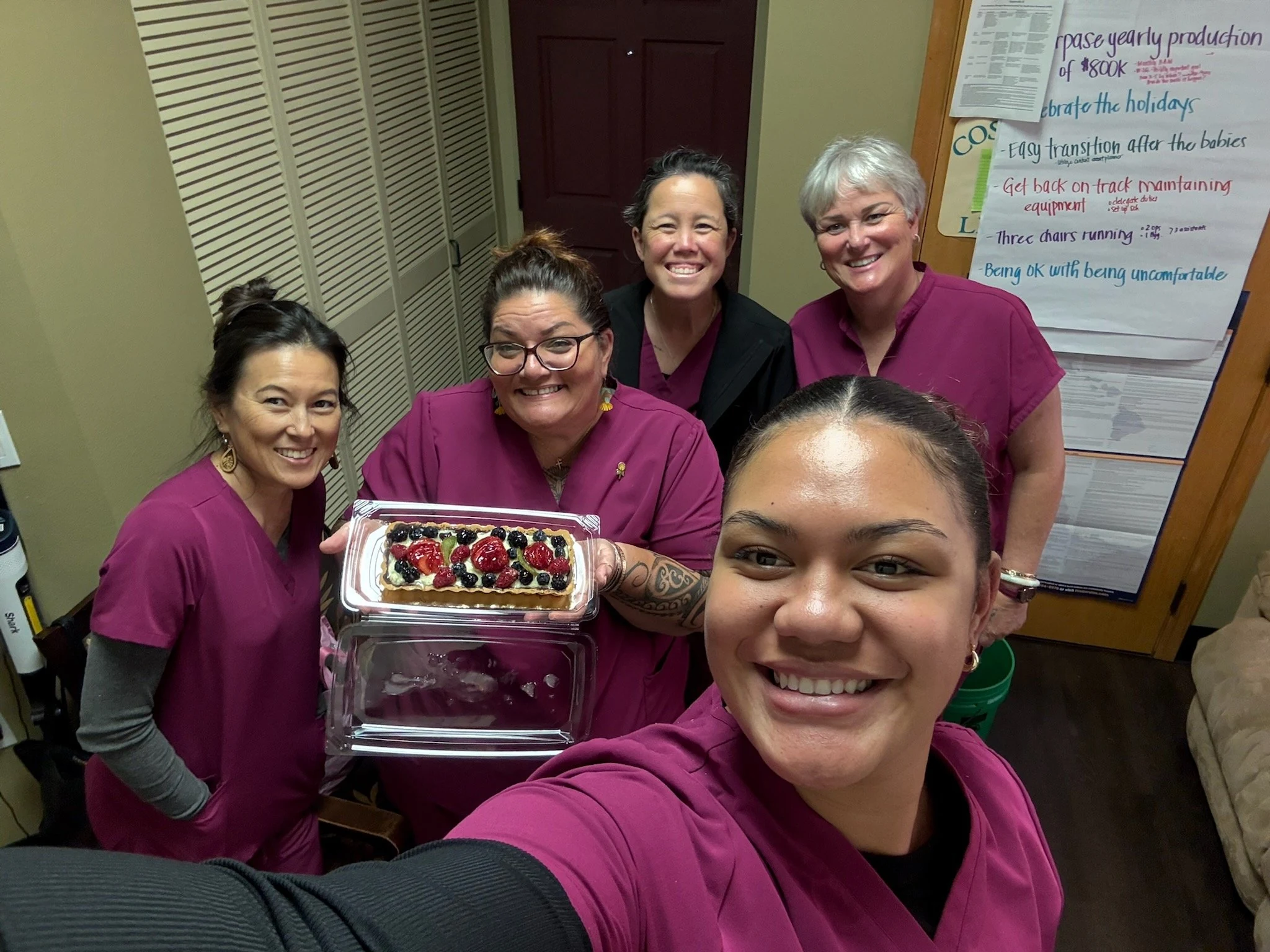 Kona Kids Dentist team gathered together