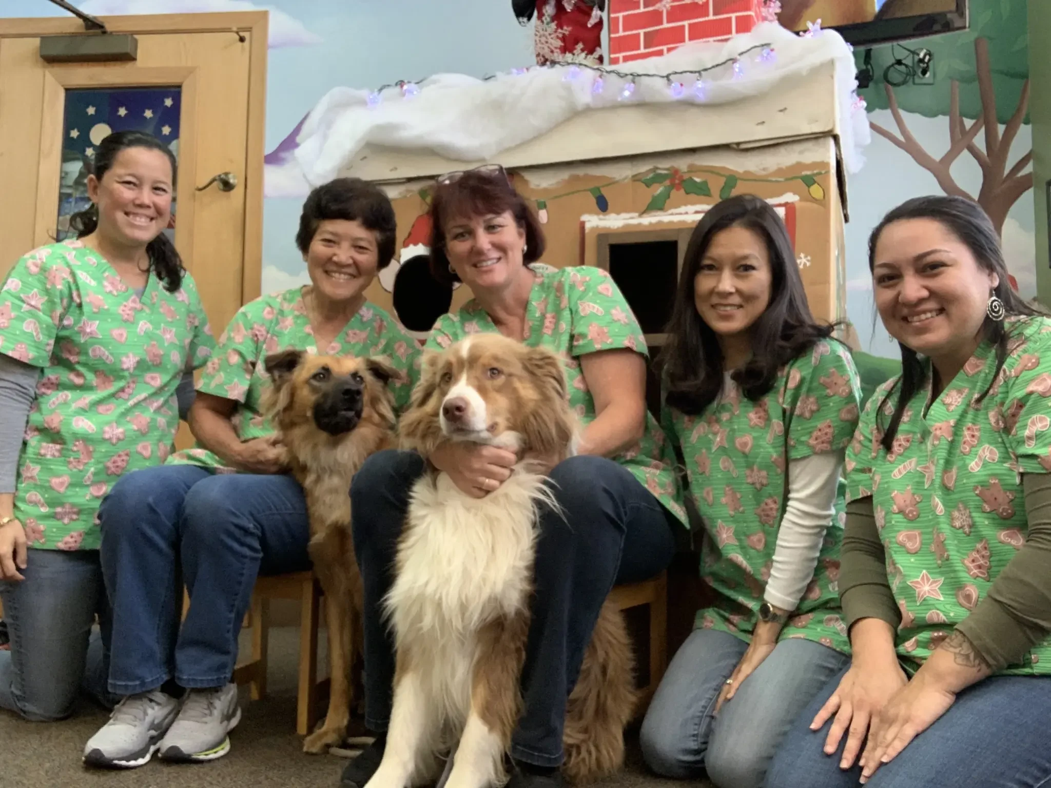 Kona Kids Dentist team celebrating together